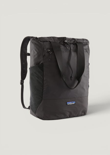 Sac à dos et épaule 24l en matières recyclées | noir "Terravia tote pack - blk"