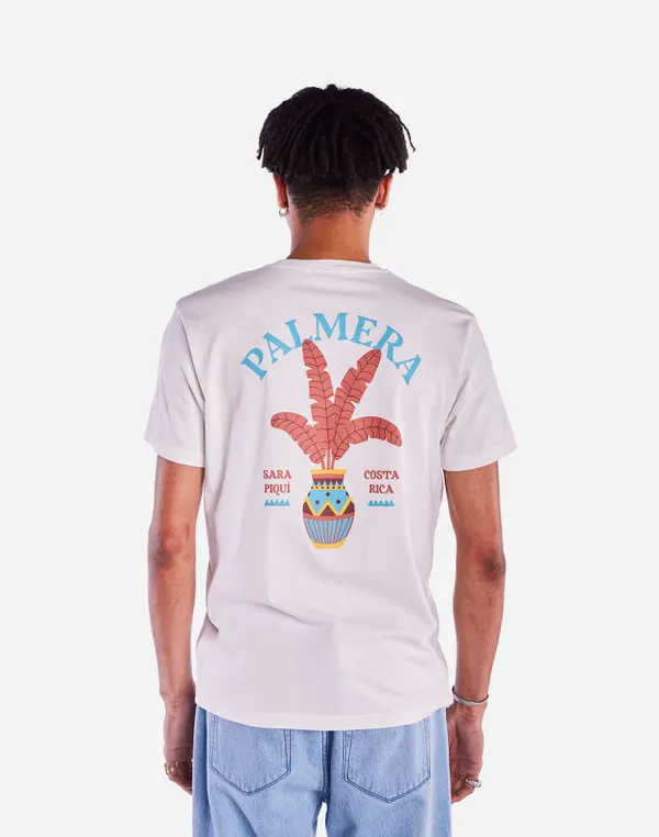T-shirt en coton bio | blanc "sarapiqui ecru", Olow