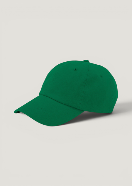 Casquette en coton bio | vert "cap - kelly green"