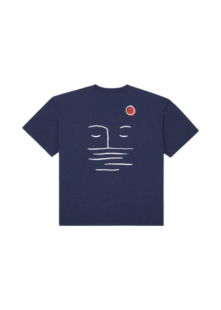 T-shirt en coton bio | marine imprimé "navy seal folk tee"
