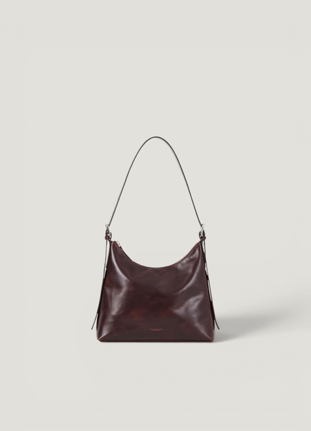 Sac à main en cuir certifié | marron "bari", Vagabond, photo 2