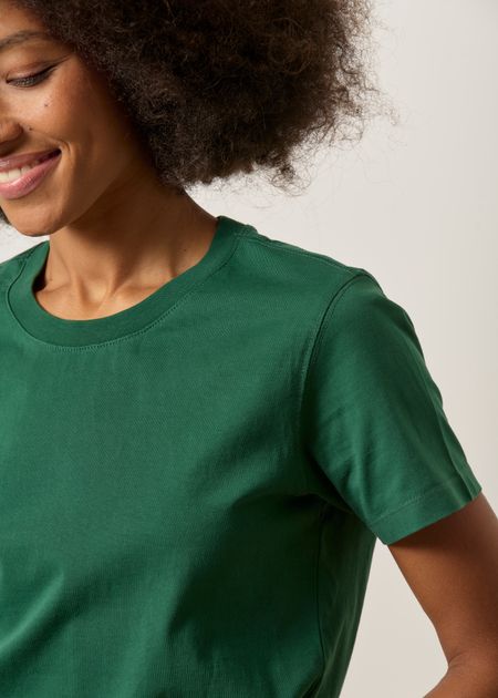 T-shirt en coton bio | vert forêt - WeDressFair