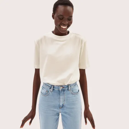 t shirt blanc écoresponsable femme