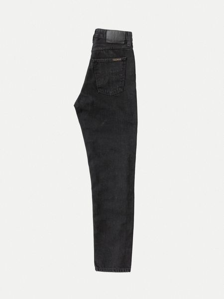 Jean mom noir en coton bio - breezy britt black worn, Nudie Jeans, photo 6