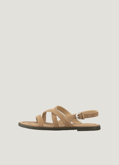Sandalen aus zertifiziertem Leder | Beige "Zaida dk sand ", Vagabond, Foto 1