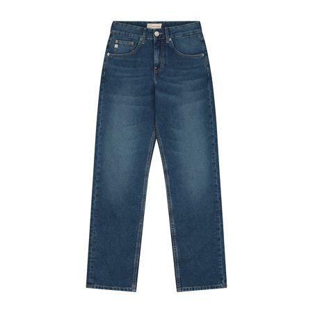 Slim-Jeans aus Bio-Baumwolle und recycelter Baumwolle | Blau "easy go used stone", Mud Jeans, Foto 4