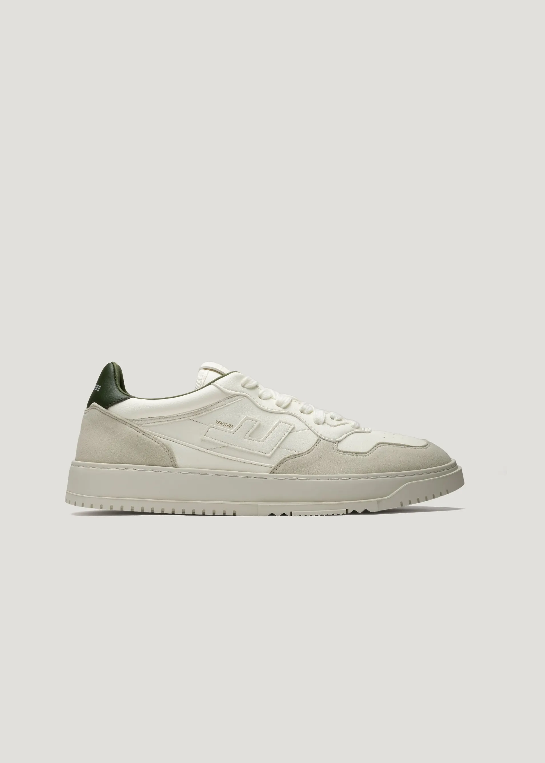 Baskets vegan | blanc "Ventura white forest", Flamingos Life, photo 1
