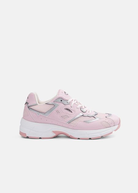 Baskets vegan | rose "Rush - pink & silver - corn"