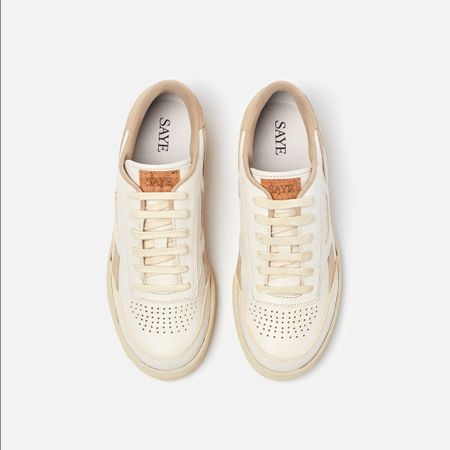 Baskets en recyclé - modelo '89 leather beige, SAYE, photo 3