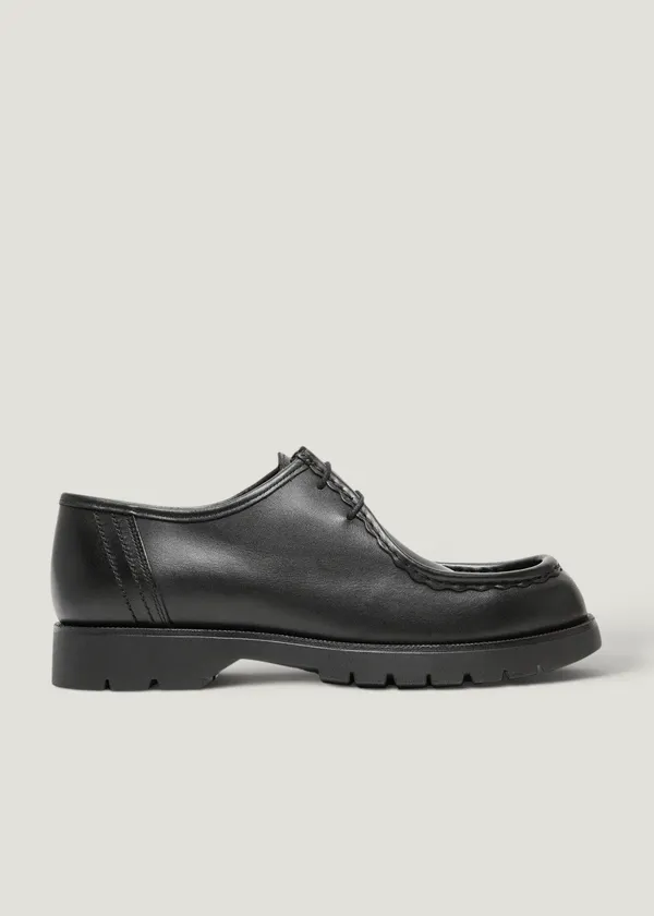 Derbies made in france en cuir certifié | noir "padror", Kleman