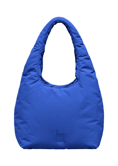 Sac épaule en matière recyclée | bleu klein "cloud shoulder bag cobalt"
