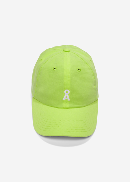 Casquette en coton bio | vert "yenaas bold super lime"