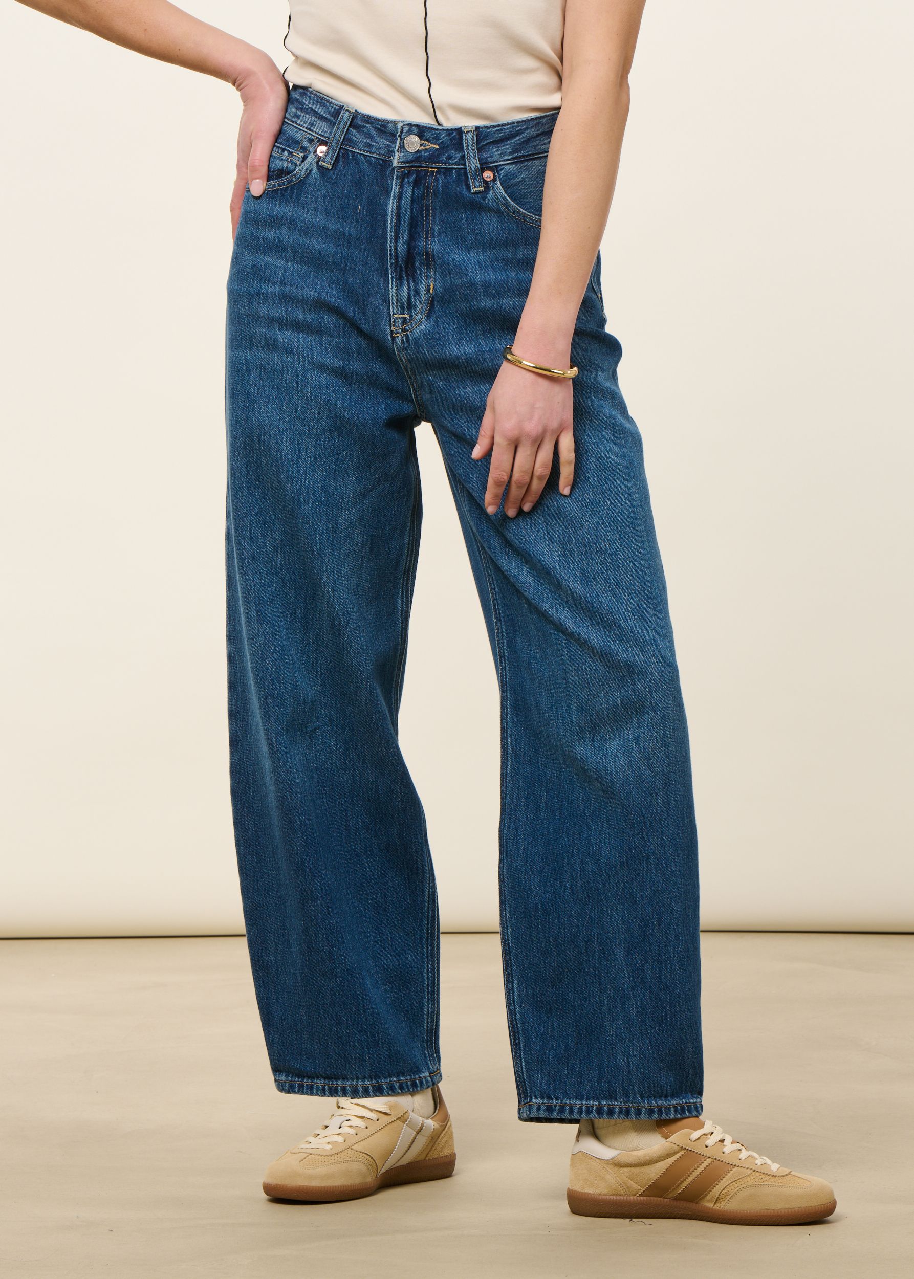 Ballon-Jeans aus Bio-Baumwolle und Tencel | leila - lewisboro mid used, Kings of Indigo, Foto 5