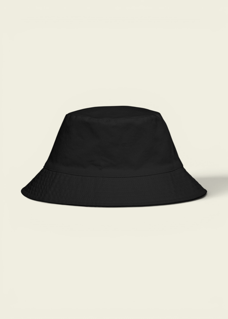 Bob en coton bio | noir "organic cotton bucket hat - black" - Colorful Standard