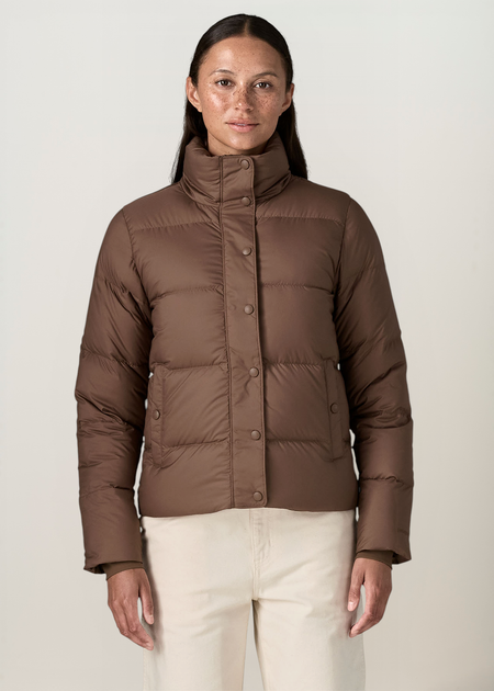 Doudoune en matières recyclées | marron "Silent down jkt - brmb" - Patagonia