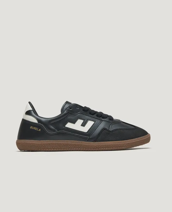 Baskets vegan | noir "burela slim black", Flamingos Life