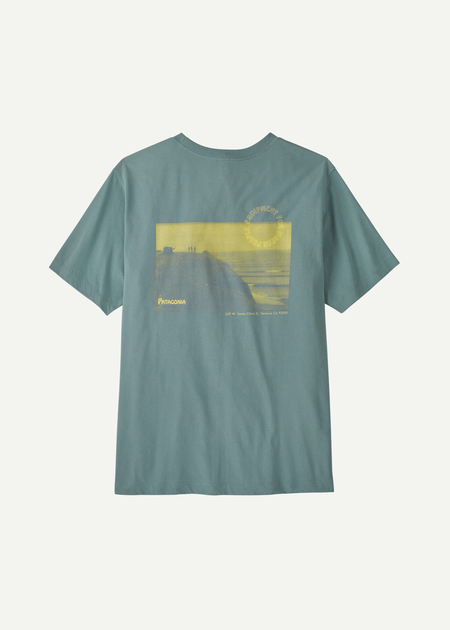 T-shirt en coton bio | bleu "water people spotter t-shirt - blsg" - Patagonia