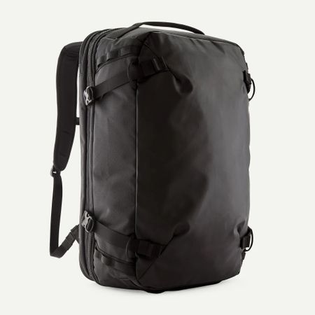 Sac de voyage fonctionnel 45l en matière recyclée | noir "black hole bob"