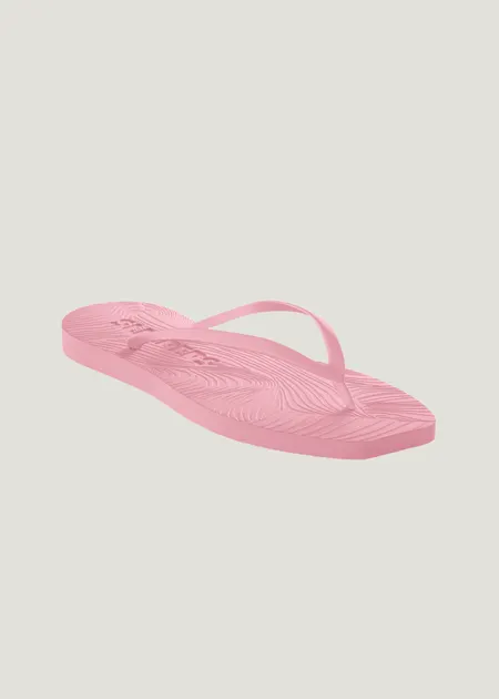 Tongs en caoutchouc naturel | rose "Tapered pink sorbet " - Sleepers