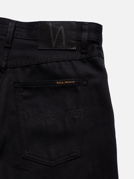 Jean mom en coton bio | noir "breezy britt everblack", Nudie Jeans, photo 4