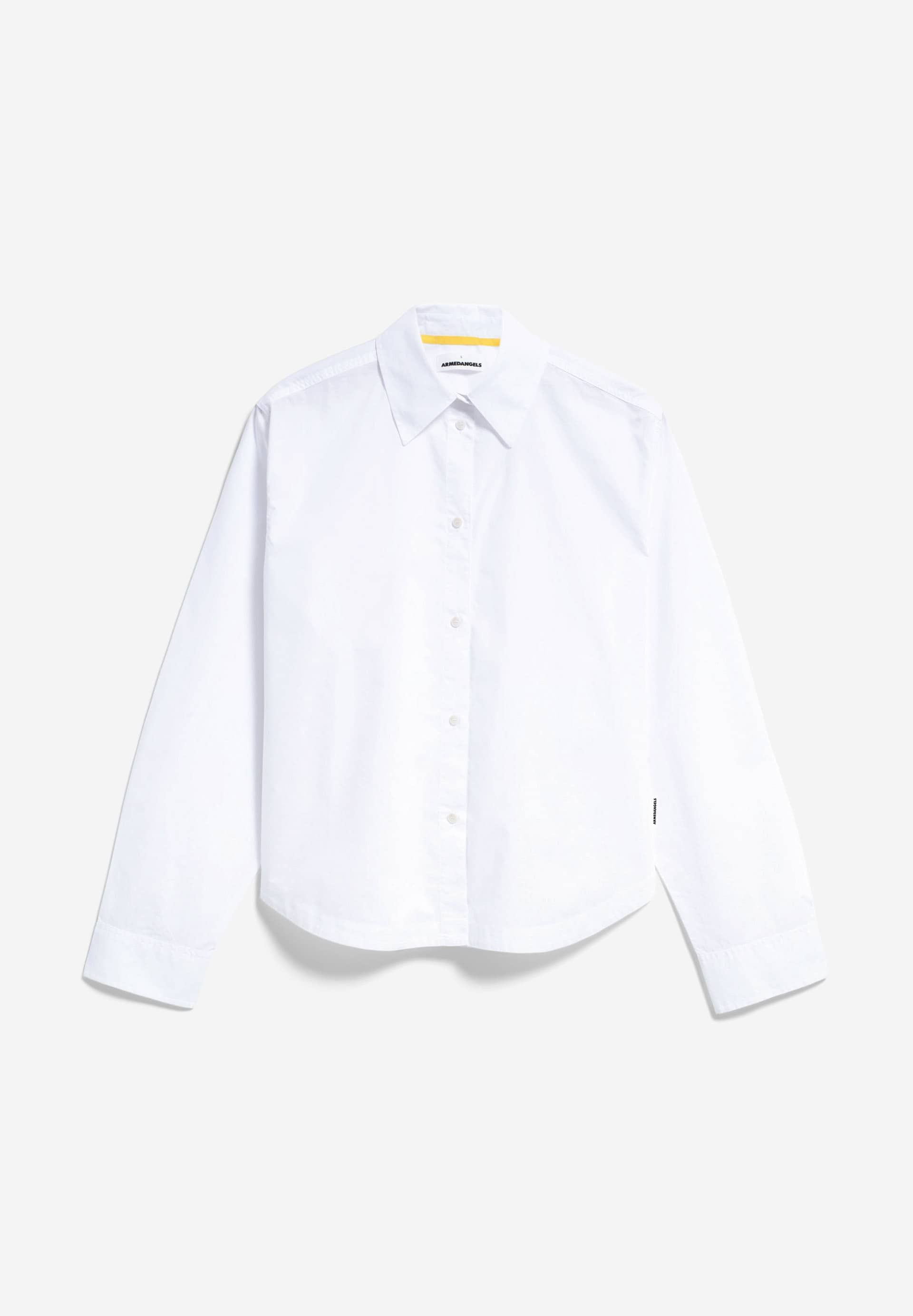 Chemise en coton bio | blanc "ilmaani white", Armedangels, photo 2