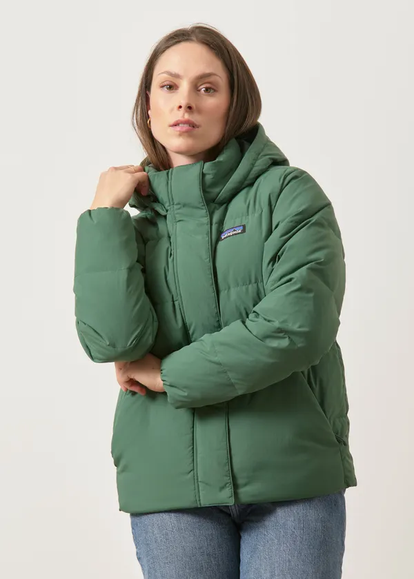 Doudoune en matières recyclées | vert "Sisar down hoody jkt - cngr", Patagonia