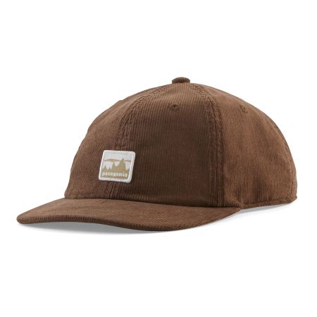 Casquette velours en coton bio | marron "corduroy cap 73 skyline topsoil brown"