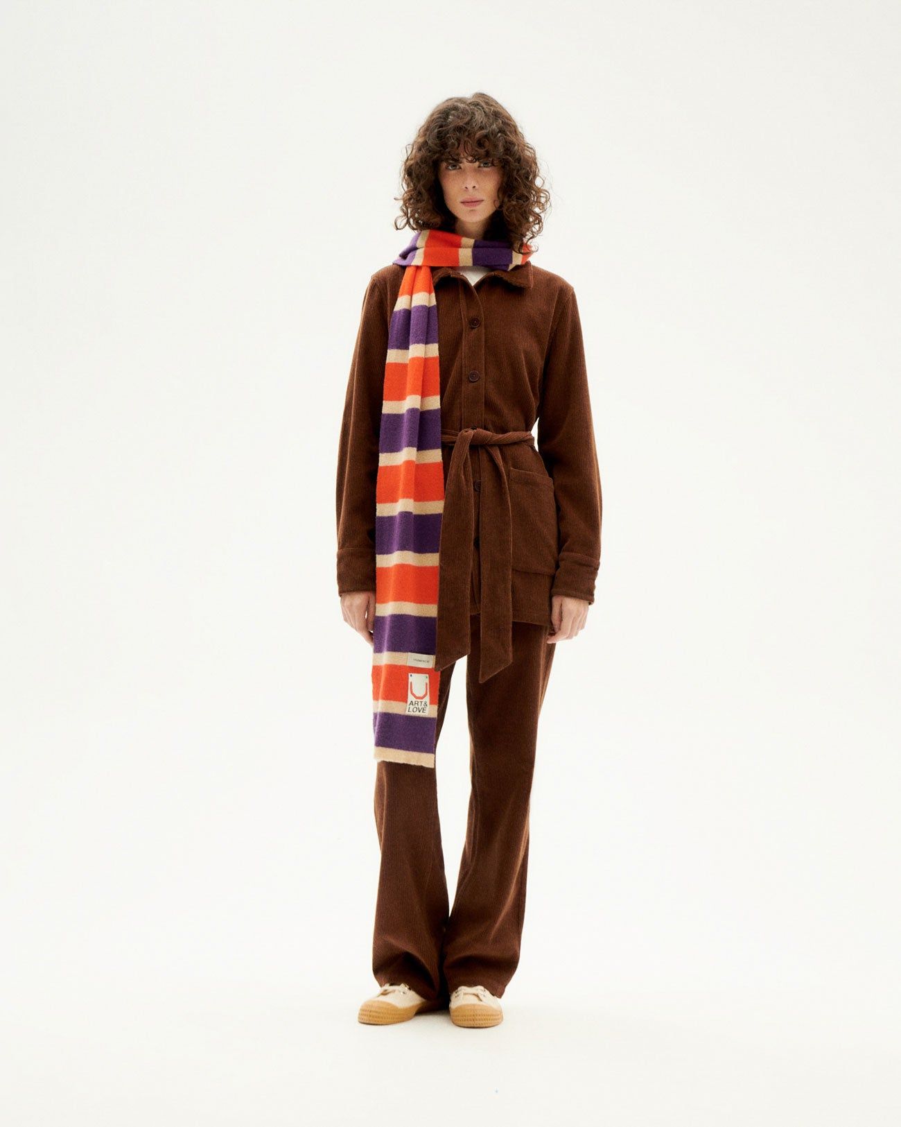 Cordjacke aus Bio-Baumwolle | Braun "chocolate corduroy taylor jacket", Thinking Mu, Foto 5