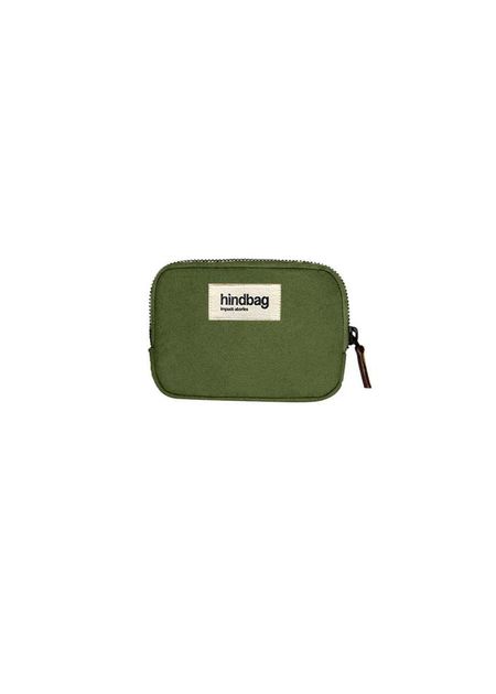 Porte-monnaie en coton bio | olive "lili olive"