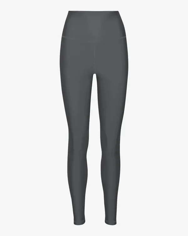 Legging en recyclé | lava grey "active high-rise legging", Colorful Standard
