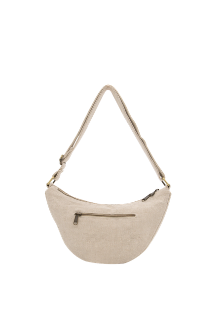 Banane en coton bio et jute | écru "andrea jute", Hindbag, photo 4