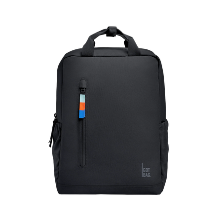 Sac à dos imperméable 11l en matière recyclée | black "daypack 2.0 black" - Got Bag