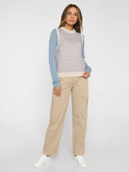 Pullunder aus Bio-Baumwolle | gestreift "relaxed fit cotton knit vest stripe", Knowledge Cotton Apparel, Foto 3