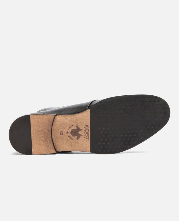 Boots chukka en cuir tannage végétal | noir "madison 51 noir", KOST Paris, photo 4