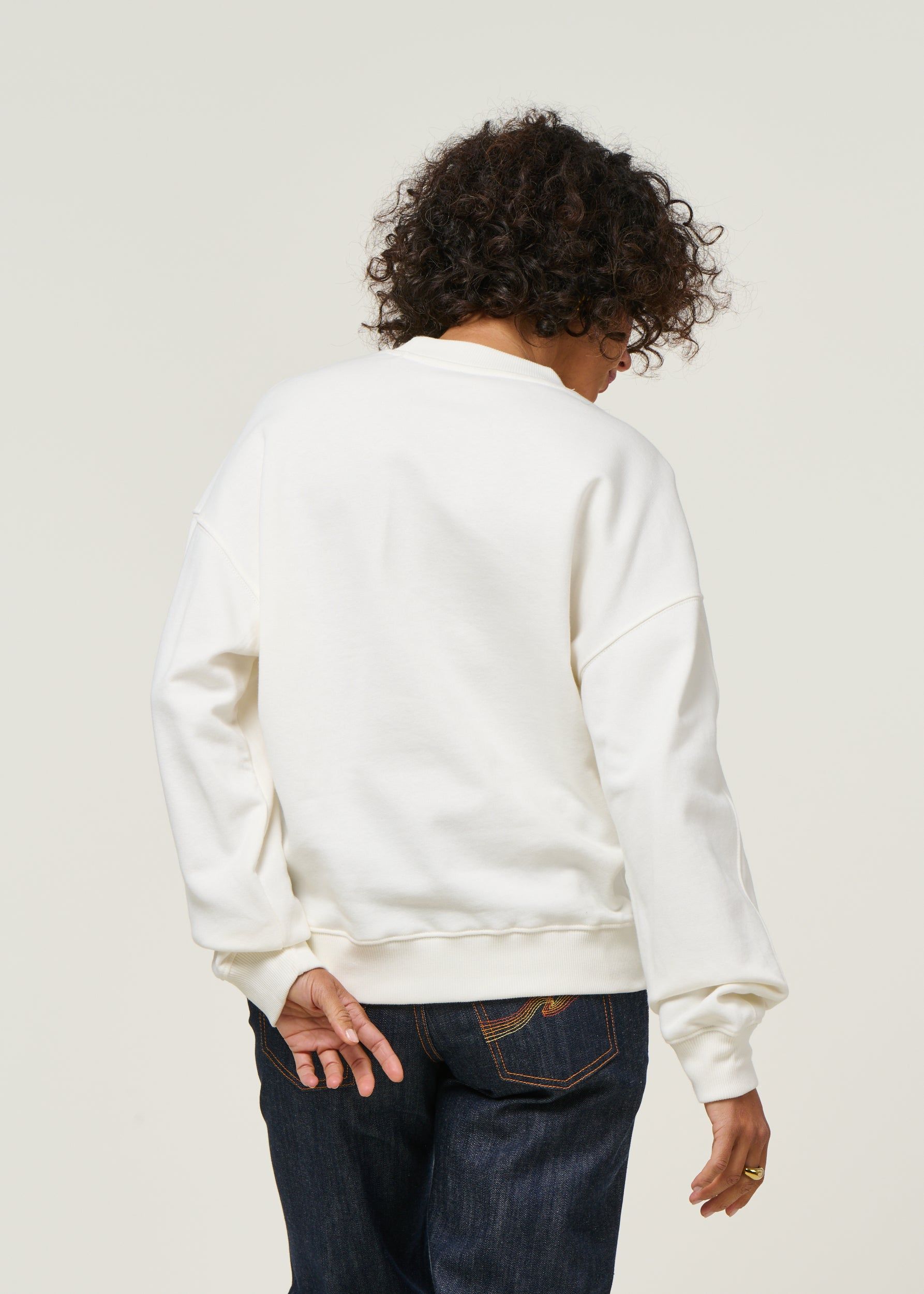 Sweat en coton bio | écru "hagen", Twothirds, photo 3