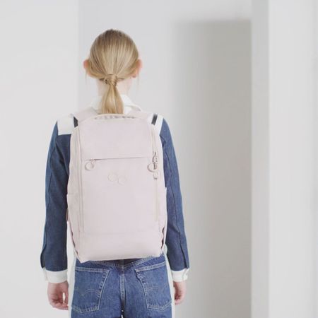 Sac à dos rose pâle recyclé - purik, pinqponq, photo 9
