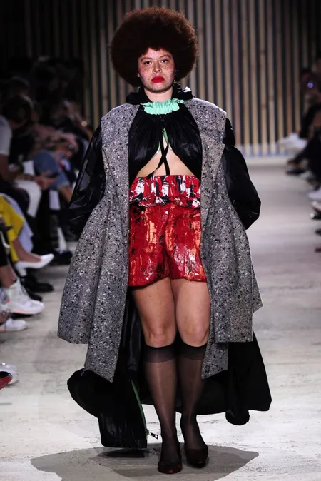 Odile Gautreau au défilé Ester Manas en 2018 | © Etienne Tordoir | Catwalk Pictures