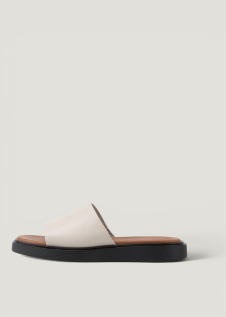 Sandales en cuir certifié | blanc "connie off white", Vagabond, photo 1