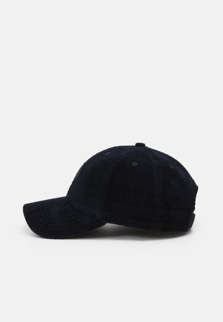 Casquette velours bleu nuit en coton bio, Knowledge Cotton Apparel, photo 2