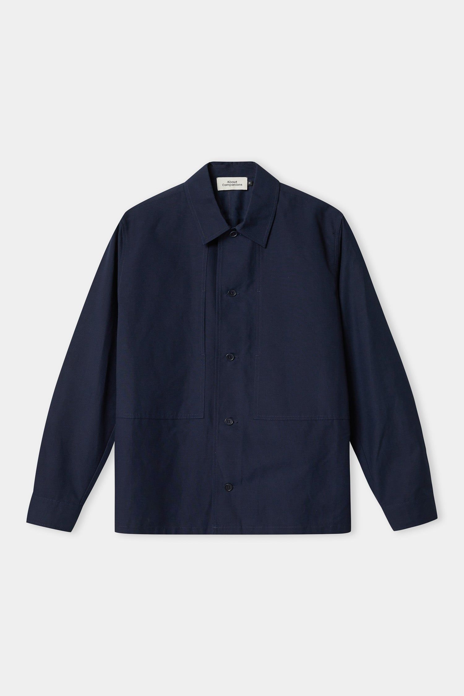 Surchemise en tencel et coton bio | navy "owe pale navy", About Companions, photo 6
