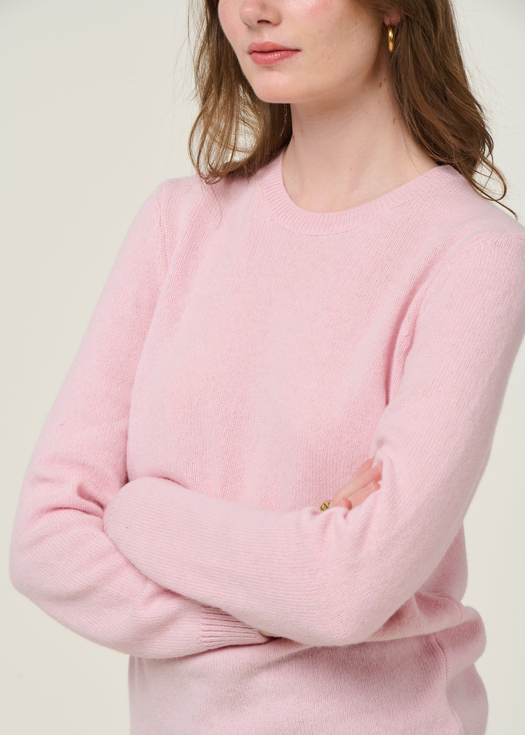 Pull en laine mérinos recyclée | rose "faded pink", Colorful Standard, photo 2