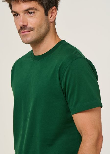 T-shirt en coton bio | vert forêt - WeDressFair