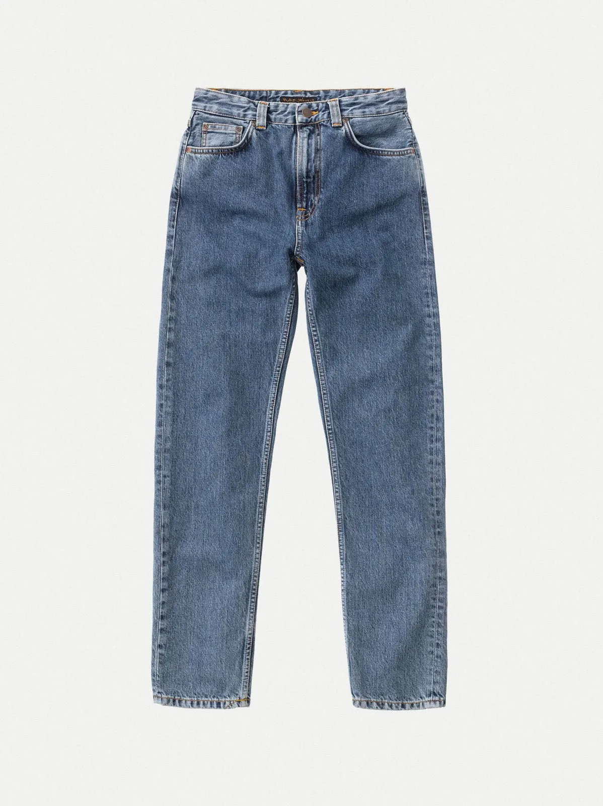 Jean mom bleu clair en coton bio - breezy britt friendly blue, Nudie Jeans, photo 6