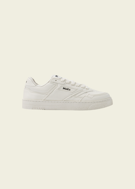 Baskets vegan | blanc "gen9 - corn pure white grained" - Moea