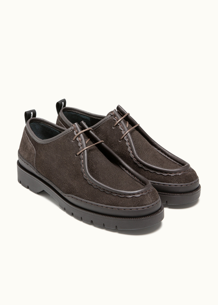 Derbies en cuir certifié | marron "major vp oak 2 marron"