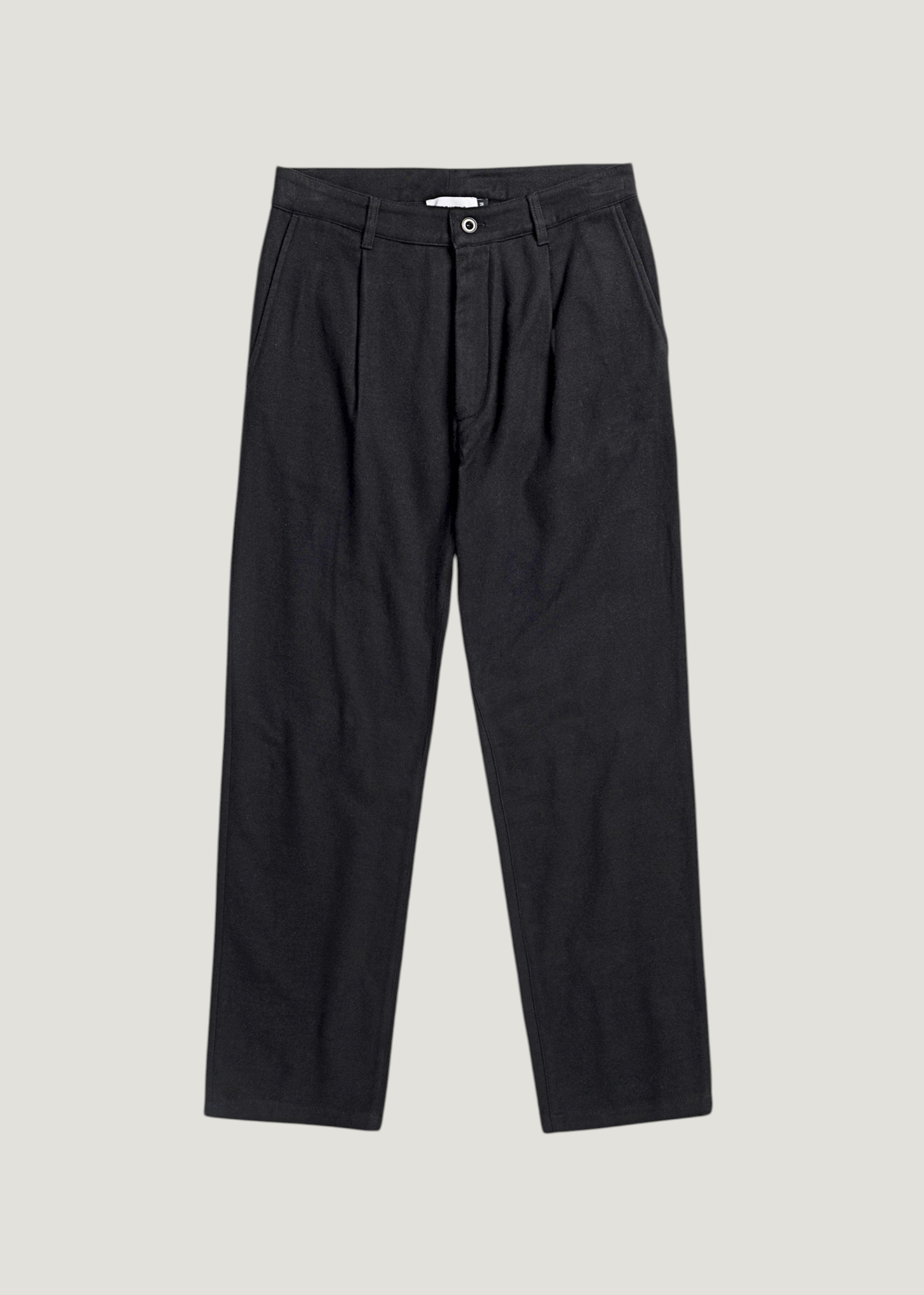 Flanellhose aus Bio-Baumwolle | Schwarz "Flannel everyday pant - true black", Rotholz, Foto 6