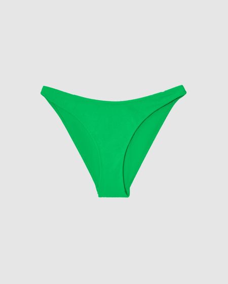 Bas de maillot en matières recyclées | vert "bikini briefs - kelly green", Understatement, photo 6