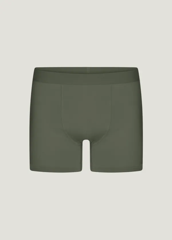 Boxer en coton bio | vert "classic organic boxer briefs - dusty olive", Colorful Standard