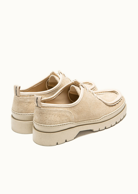 Derbies made in france en cuir velours certifié | beige "major vp oak 2", Kleman, photo 3