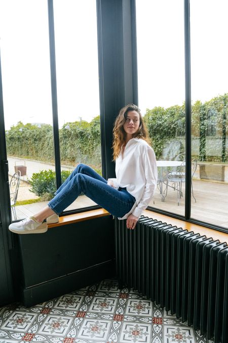 Chemise oversize en coton bio | blanc "haley shirt white", Samsoe Samsoe, photo 5